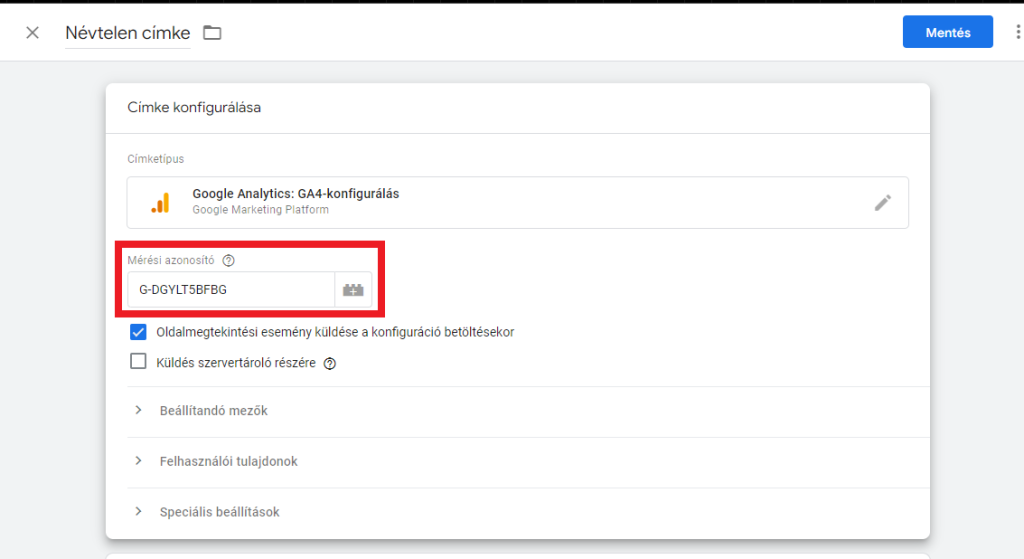ga4_meresi_azonosito_beillesztese_google_tag_managerbe